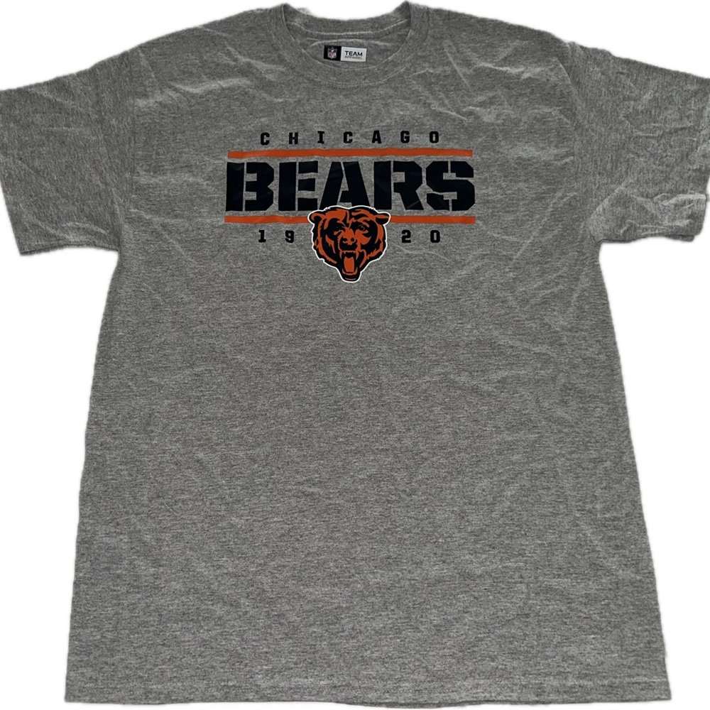 Chicago Bears 1920 Gray T Shirt Mens Large New